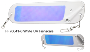 FFPaddle 8 – White-UV Fishscale