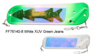 FFPaddle 8 – White-XUV Green Jea