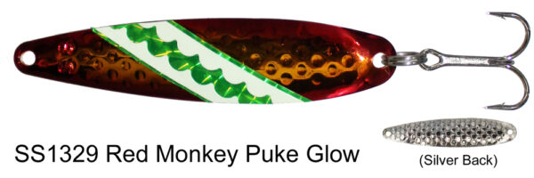 Super Slim SS1329 Red Monkey Puke Glow